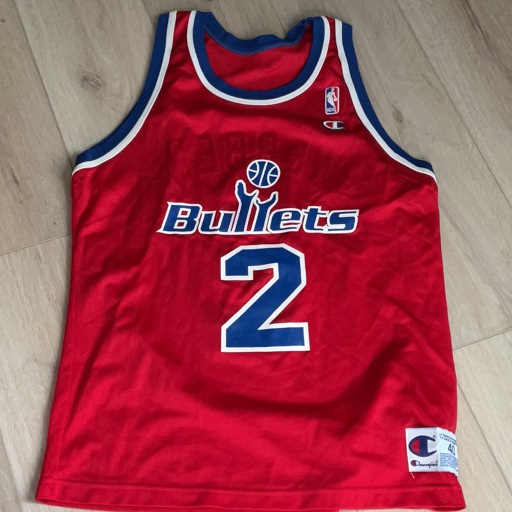 NBA Bullets #2 Webber Jersey vintage